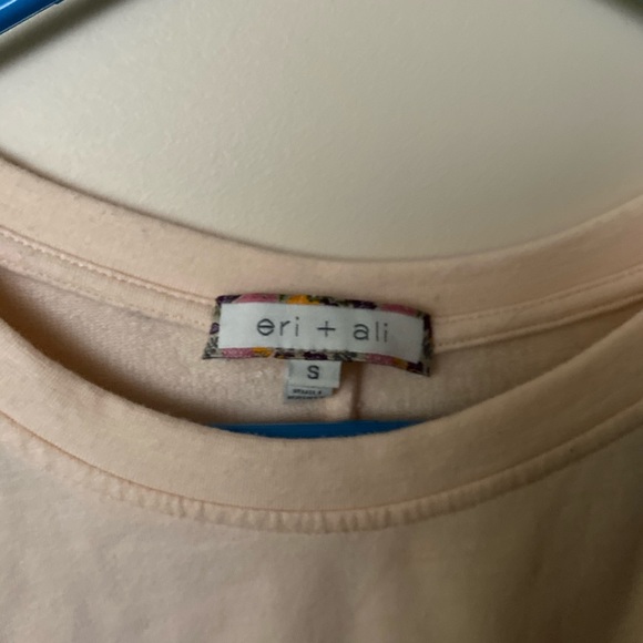 Light pink anthropologie peplum blouse - Picture 3 of 3